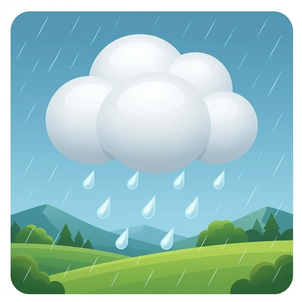 Rain Cloud emoji