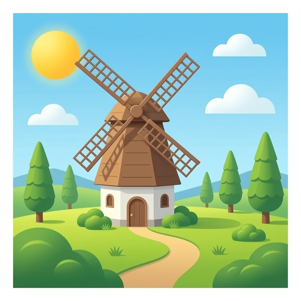 Windmill emoji