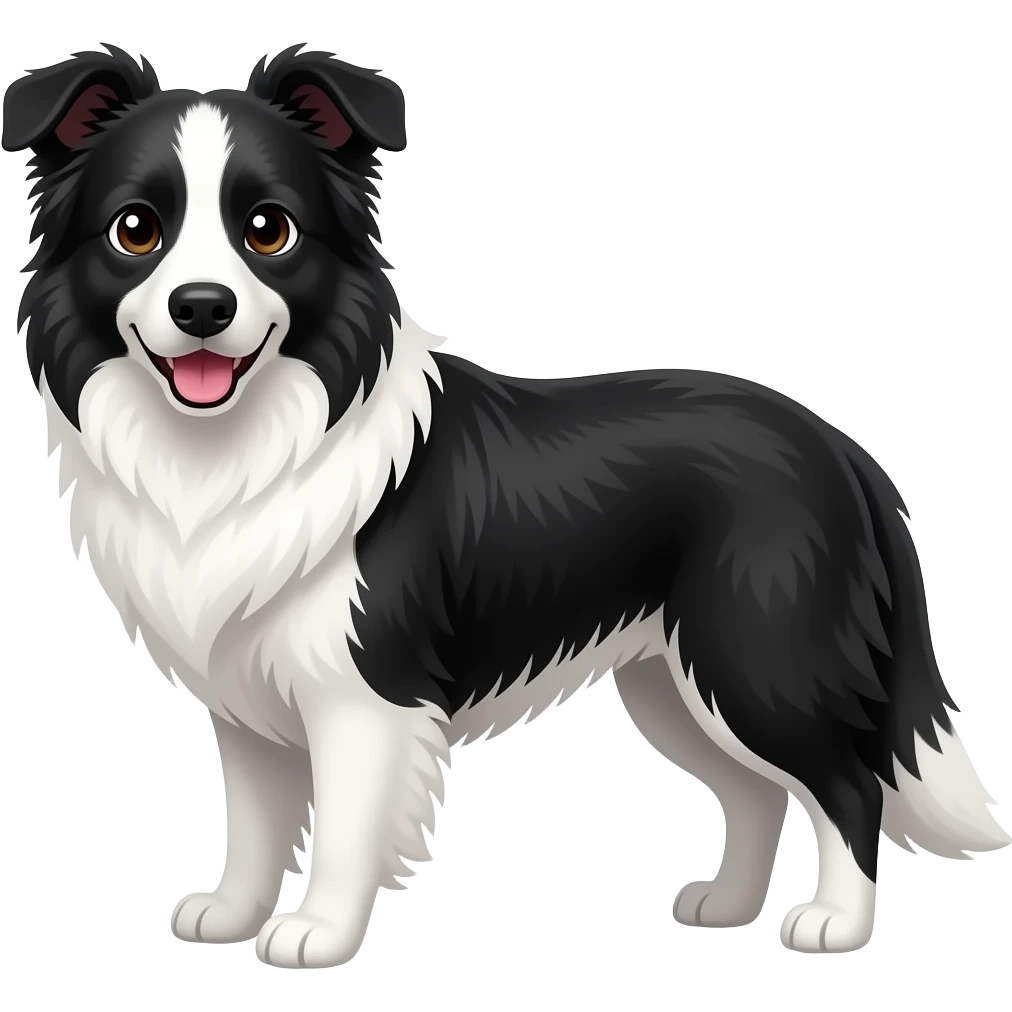 Border collie emoji