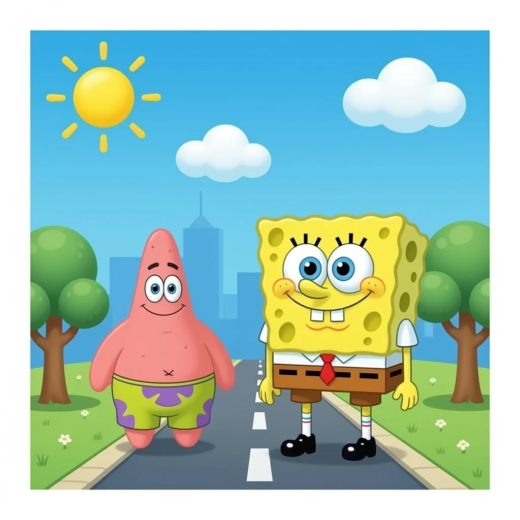 cidade do bob esponja emoji
