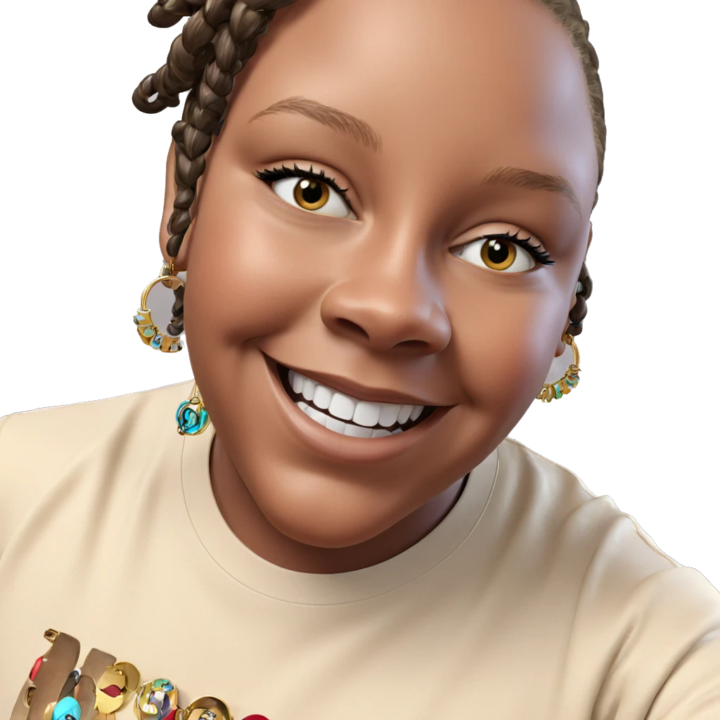 smiling boy with jewelry emoji