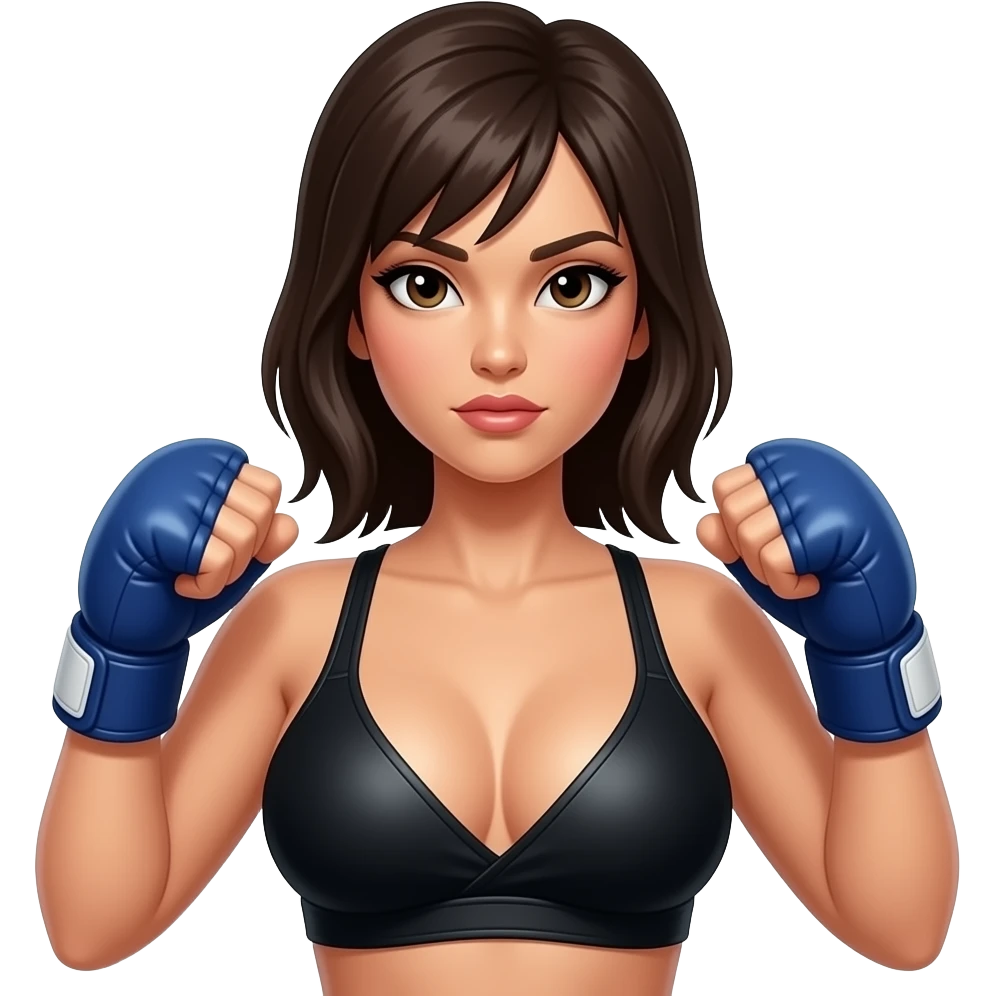 Sexy female, Muay thai monster Boobs emoji