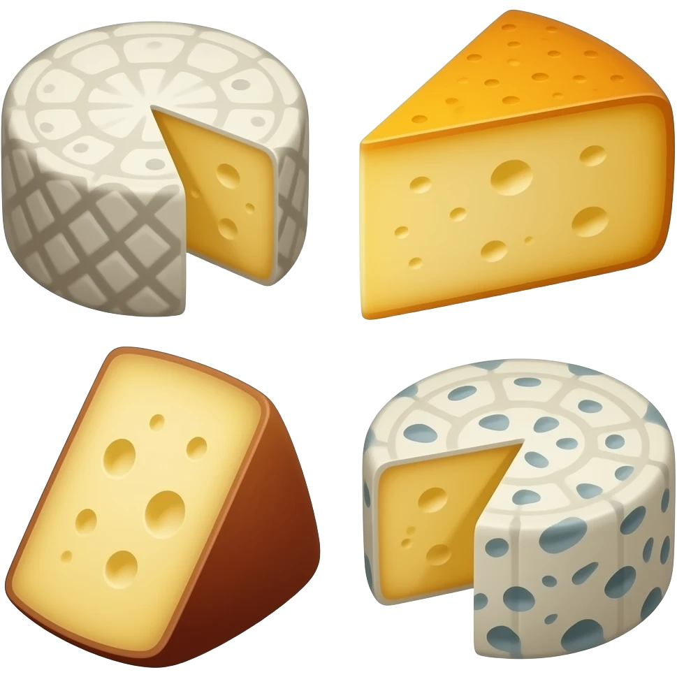 5 fromages AOP d'auvergne emoji