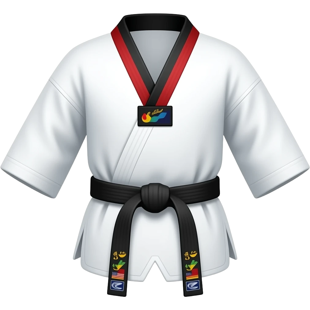 taekwondo uniform emoji