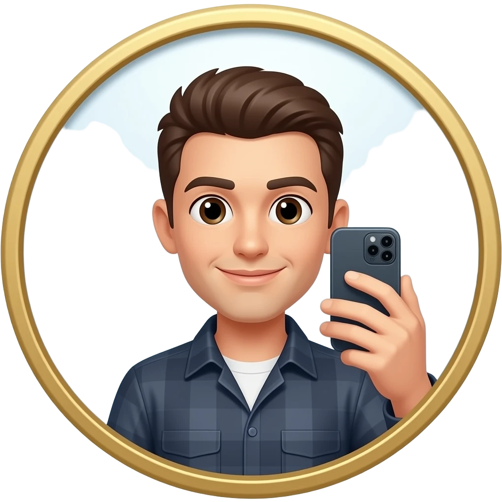 Mirror selfie  emoji emoji