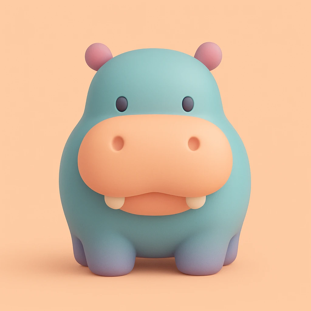 Hippopotamus emoji