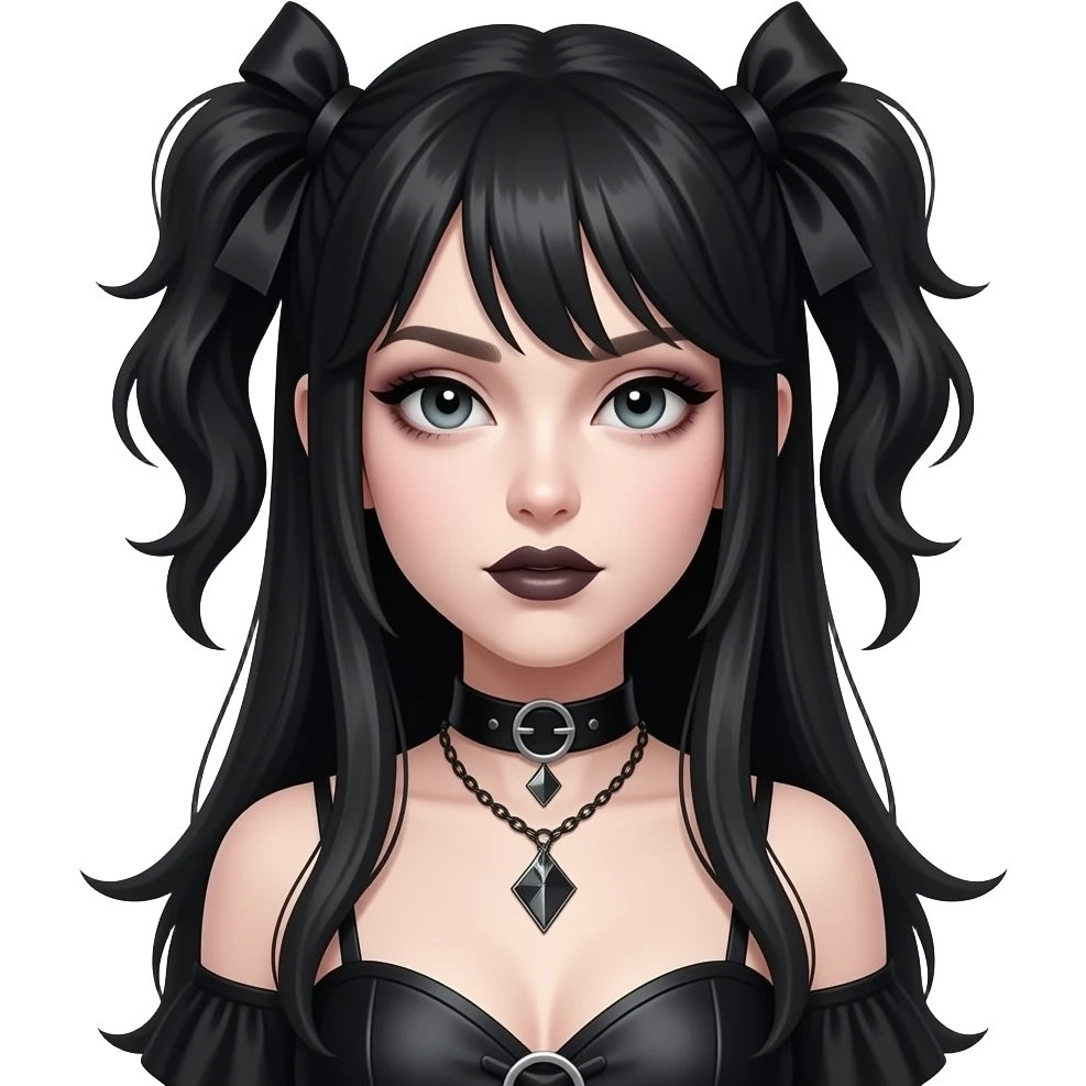 goth high women emoji