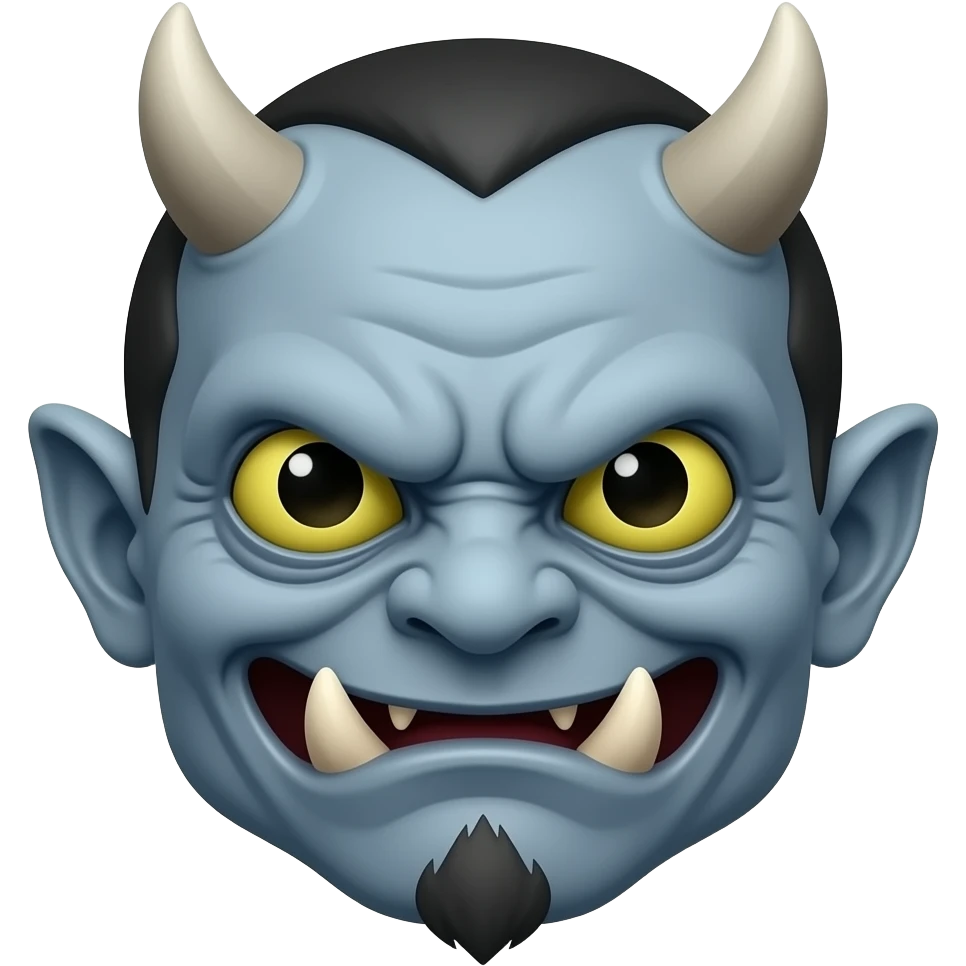 Japanese goblin emoji emoji