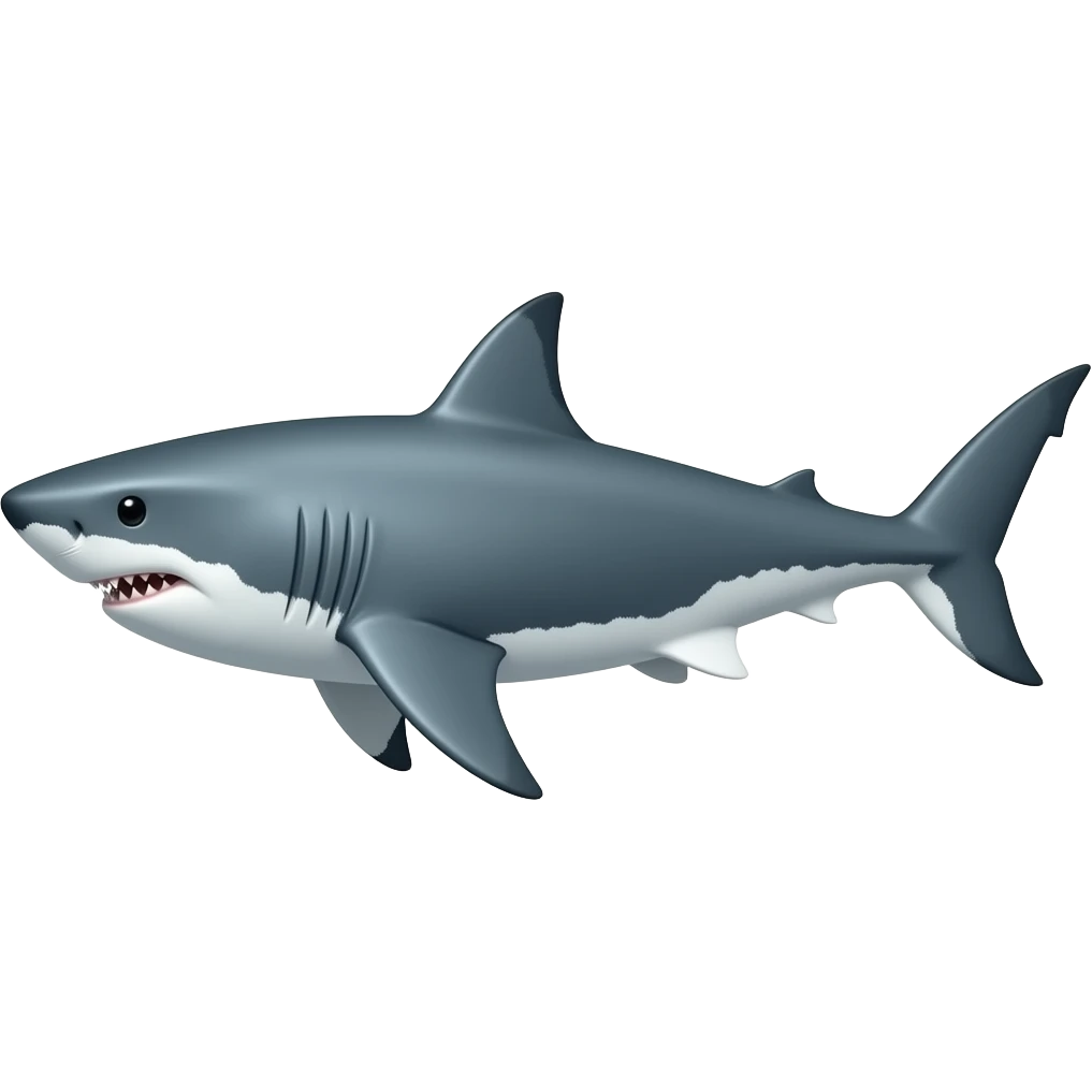 Great White Shark emoji