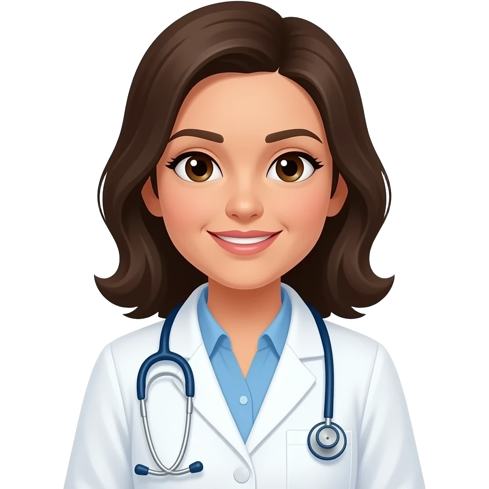 doctora castaña emoji
