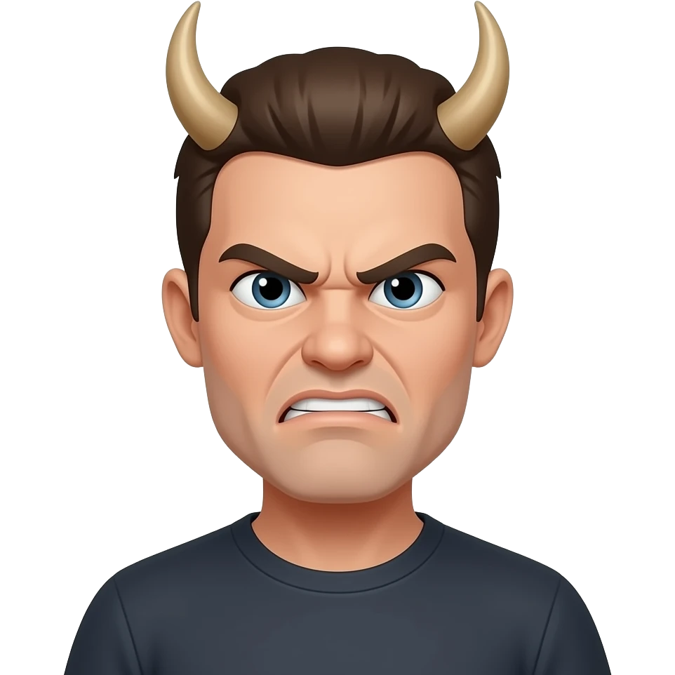 Angry Face with Horns emoji