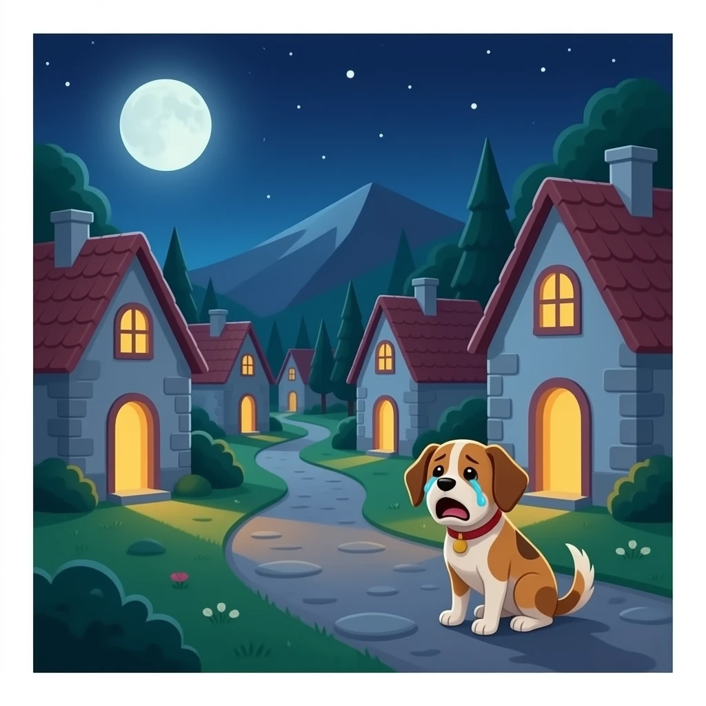 un poble molt asustat i que llaji un i llao i un gos emoji