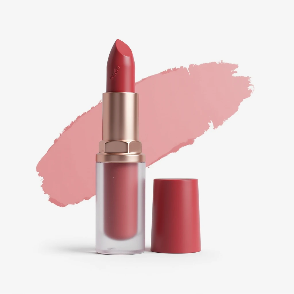 realistic lipstick emoji with transparent case emoji