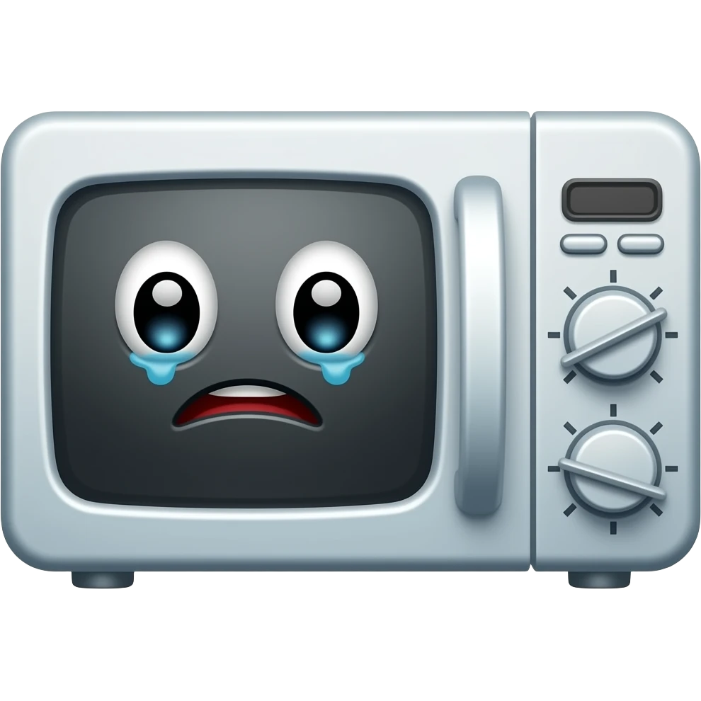 CUTE MICROWAVE DIRTY SAD EVEN CUTER DIRTY emoji