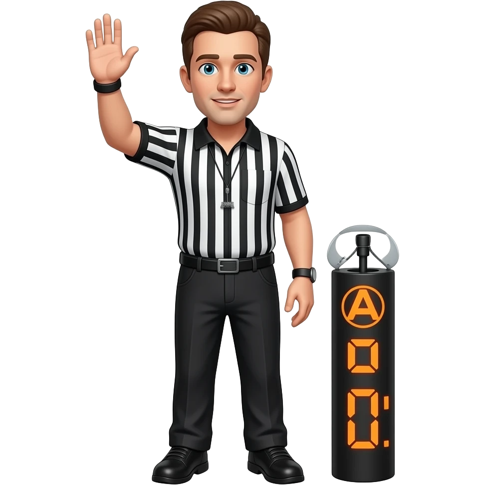 Referees Call timeout emoji