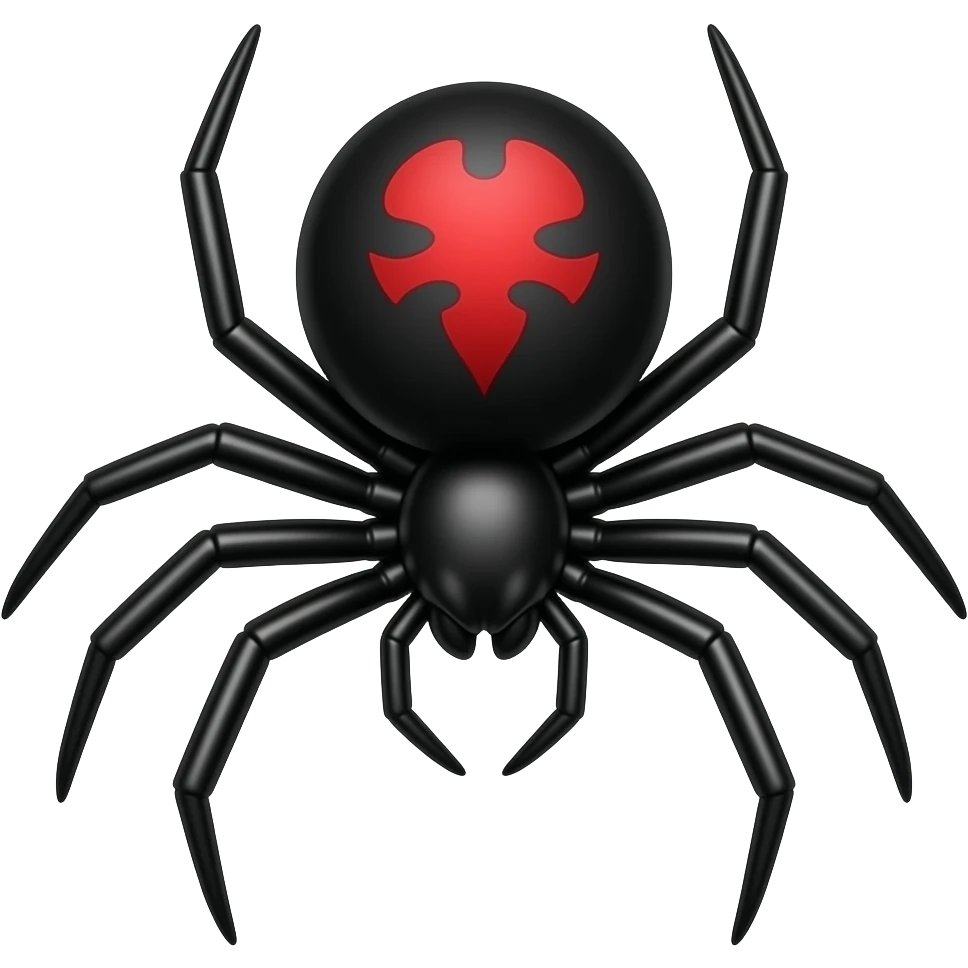 black widow emoji