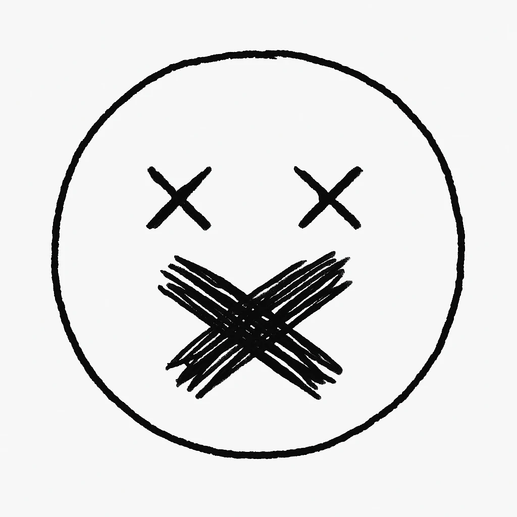 make an emoji that symbolizes muted emoji