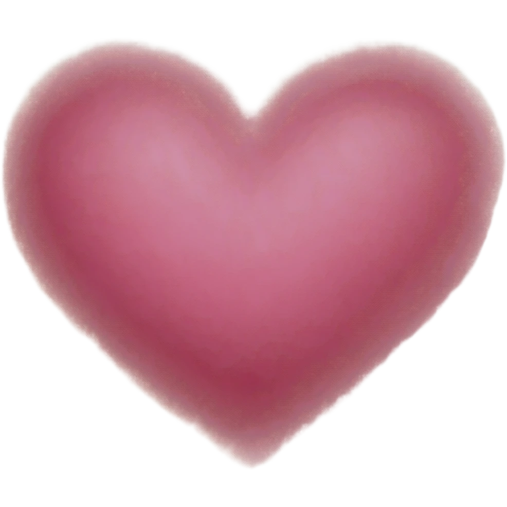 Cuore sfumato emoji