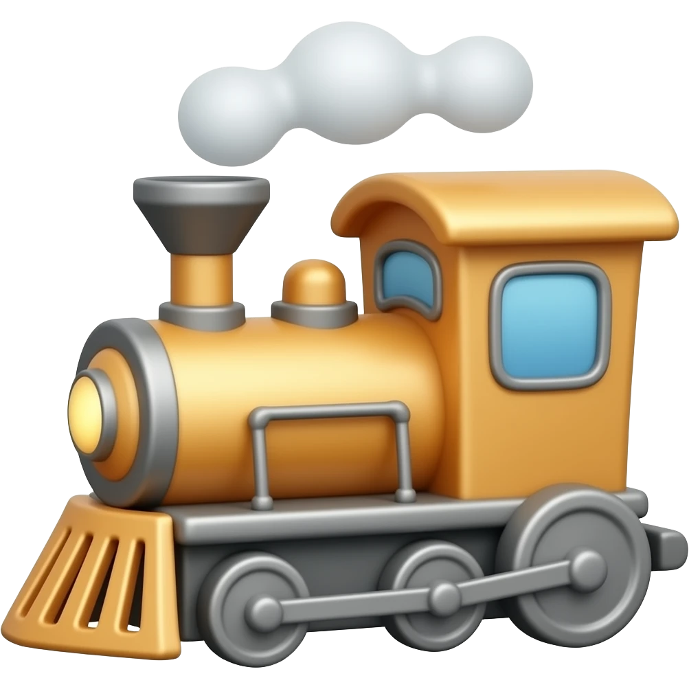 Plushie train emoji