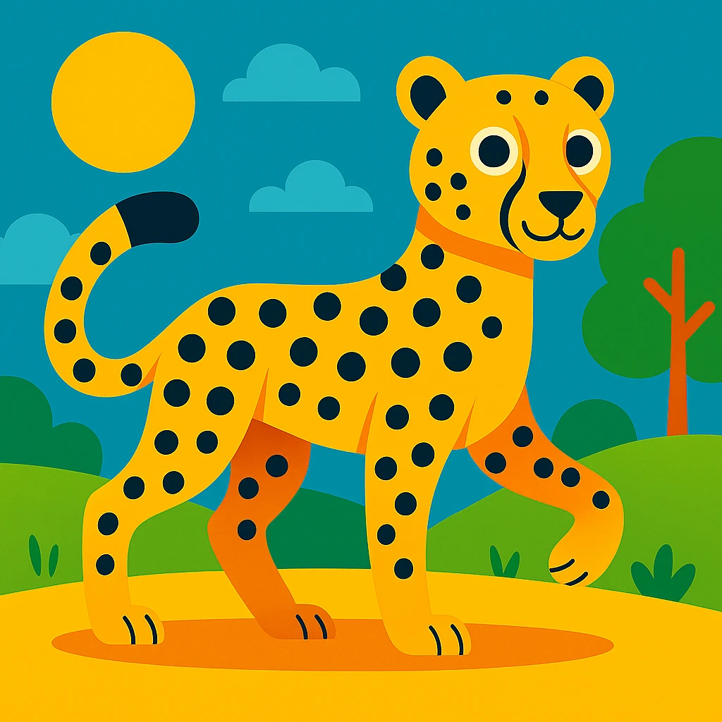 Cheetah emoji