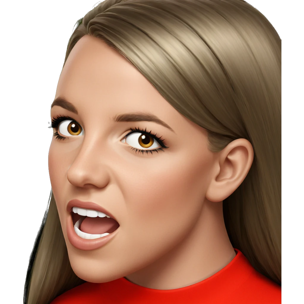 realistic portrait of girl emoji