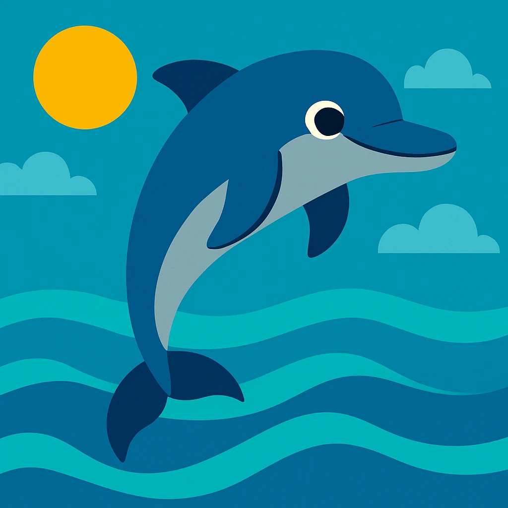 Dolphin emoji