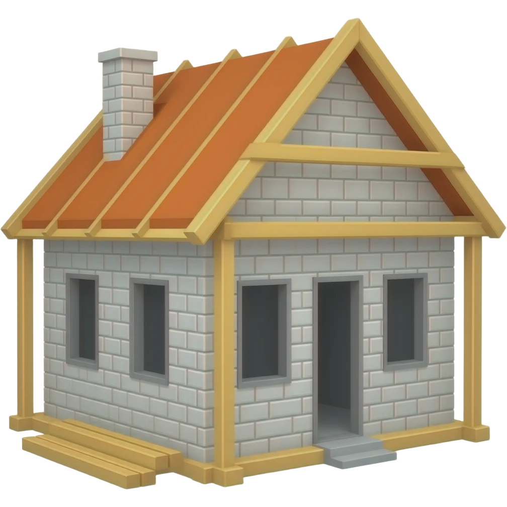 building a house emoji