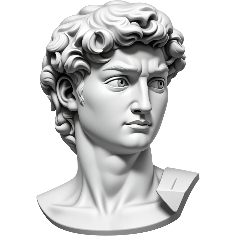 statue of david emoji