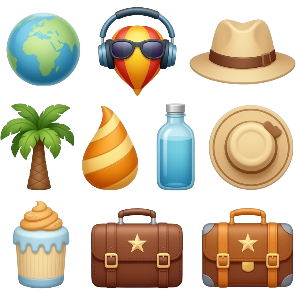 souvenirs emoji