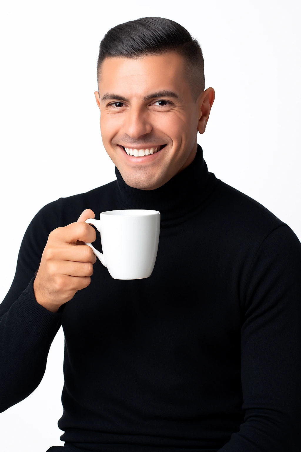 uomo beve il caffè emoji