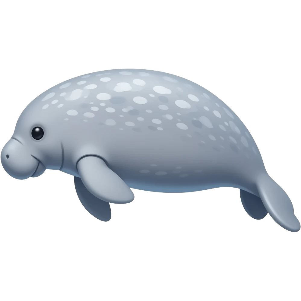 Dugong sideye emoji