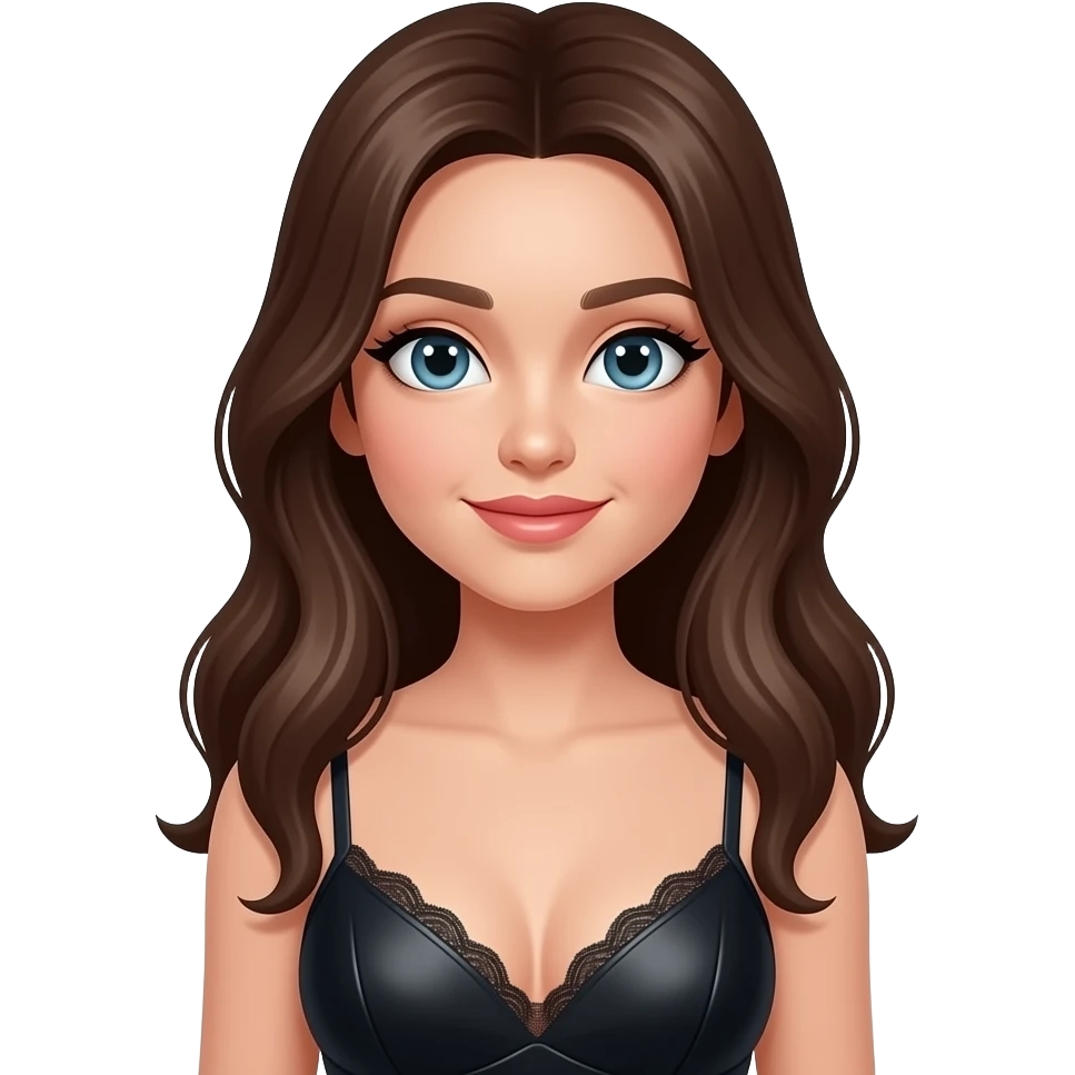 A girl wearing sexy clothes emoji