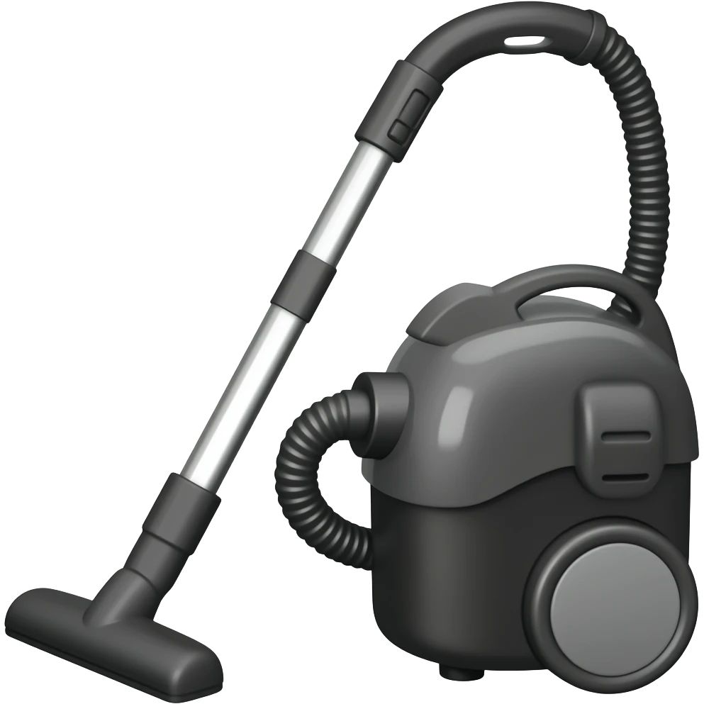 black shop vac emoji