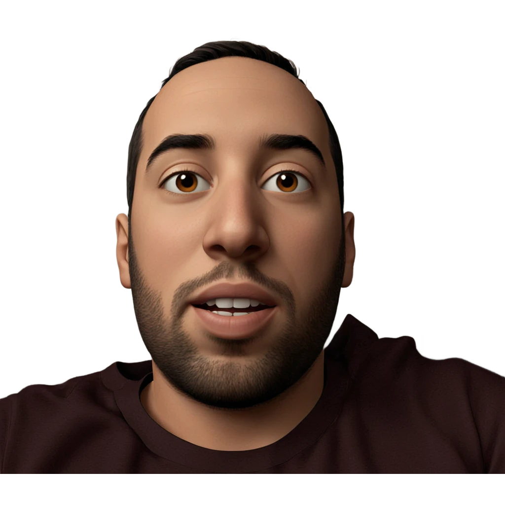 realistic portrait of a boy emoji