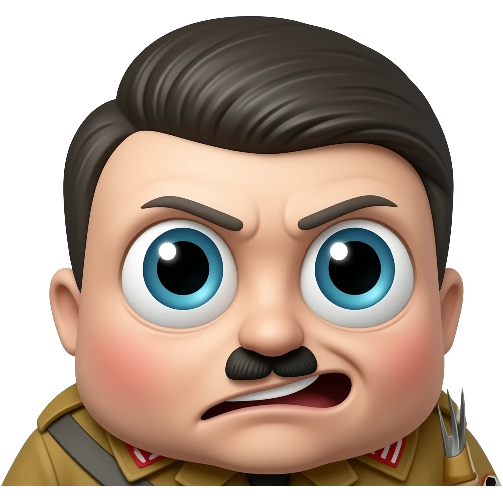 Black Hitler emoji