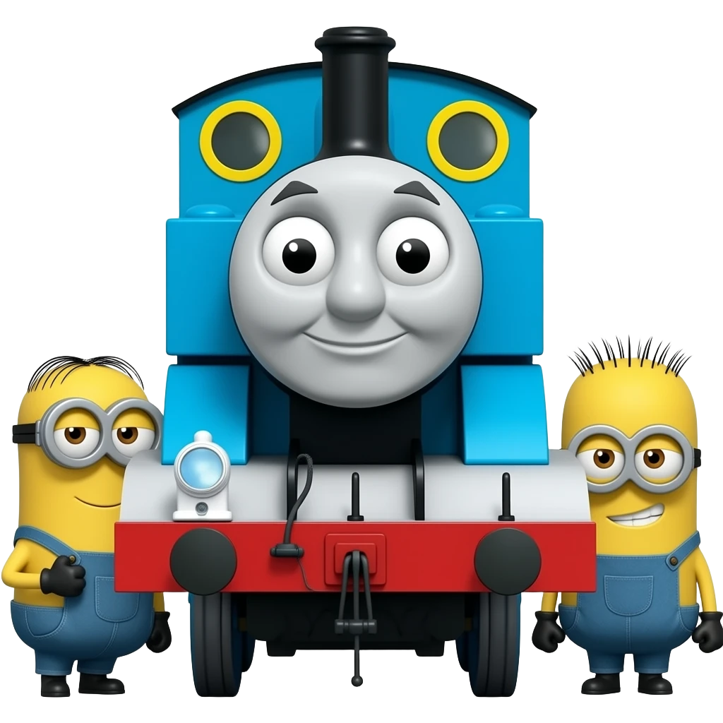 Thomas o trem Minions emoji