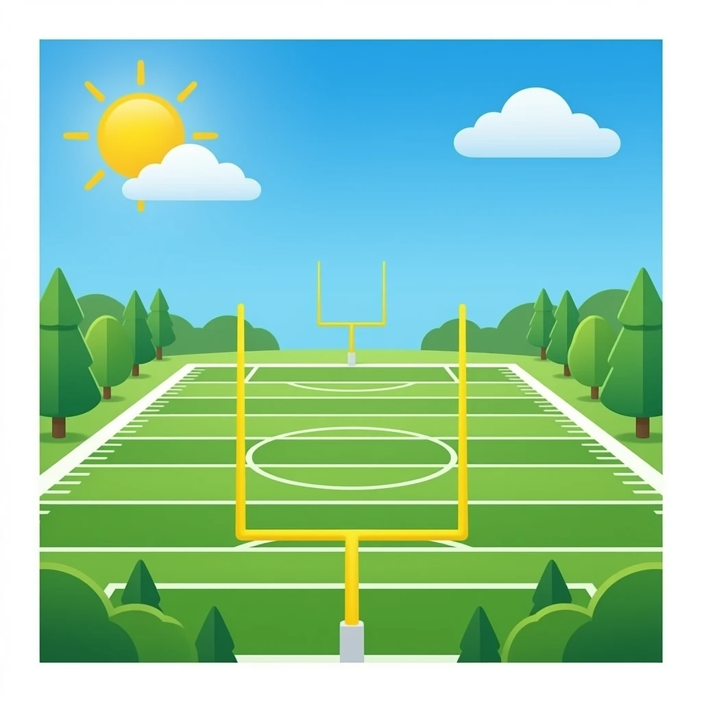 Football field emoji