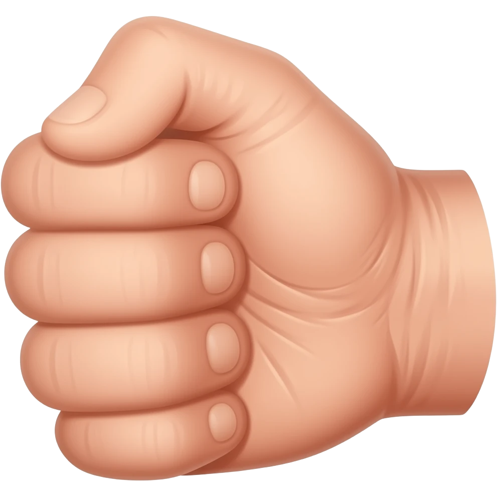 friccion en la piel roja mucho contacto en la piel antebrazo entero emoji