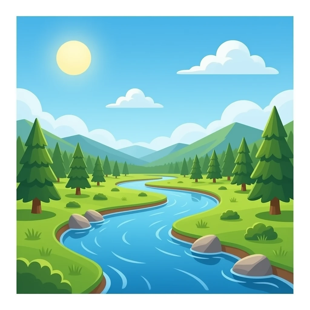 River emoji