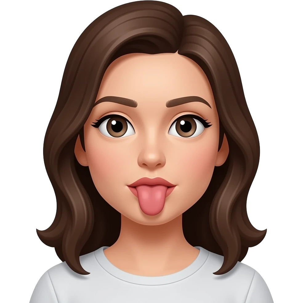 Sucking pussy emoji