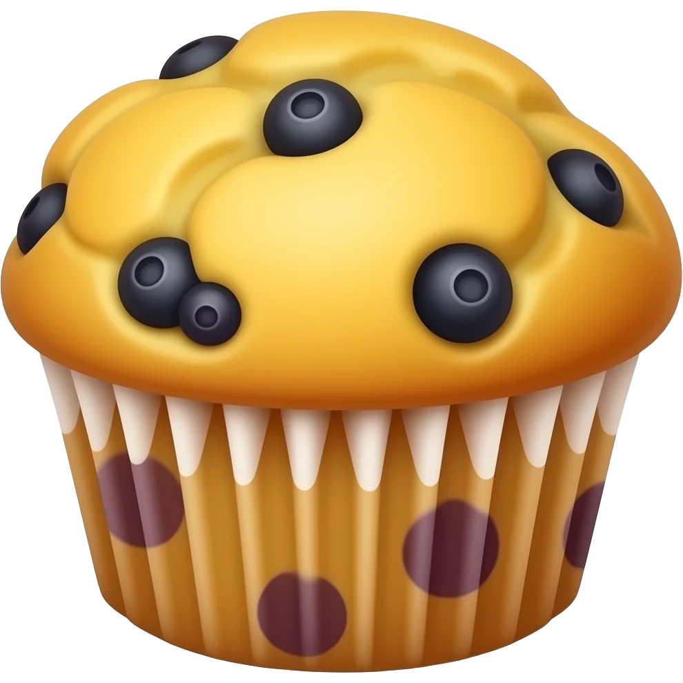 mango Tajin blueberry muffin emoji