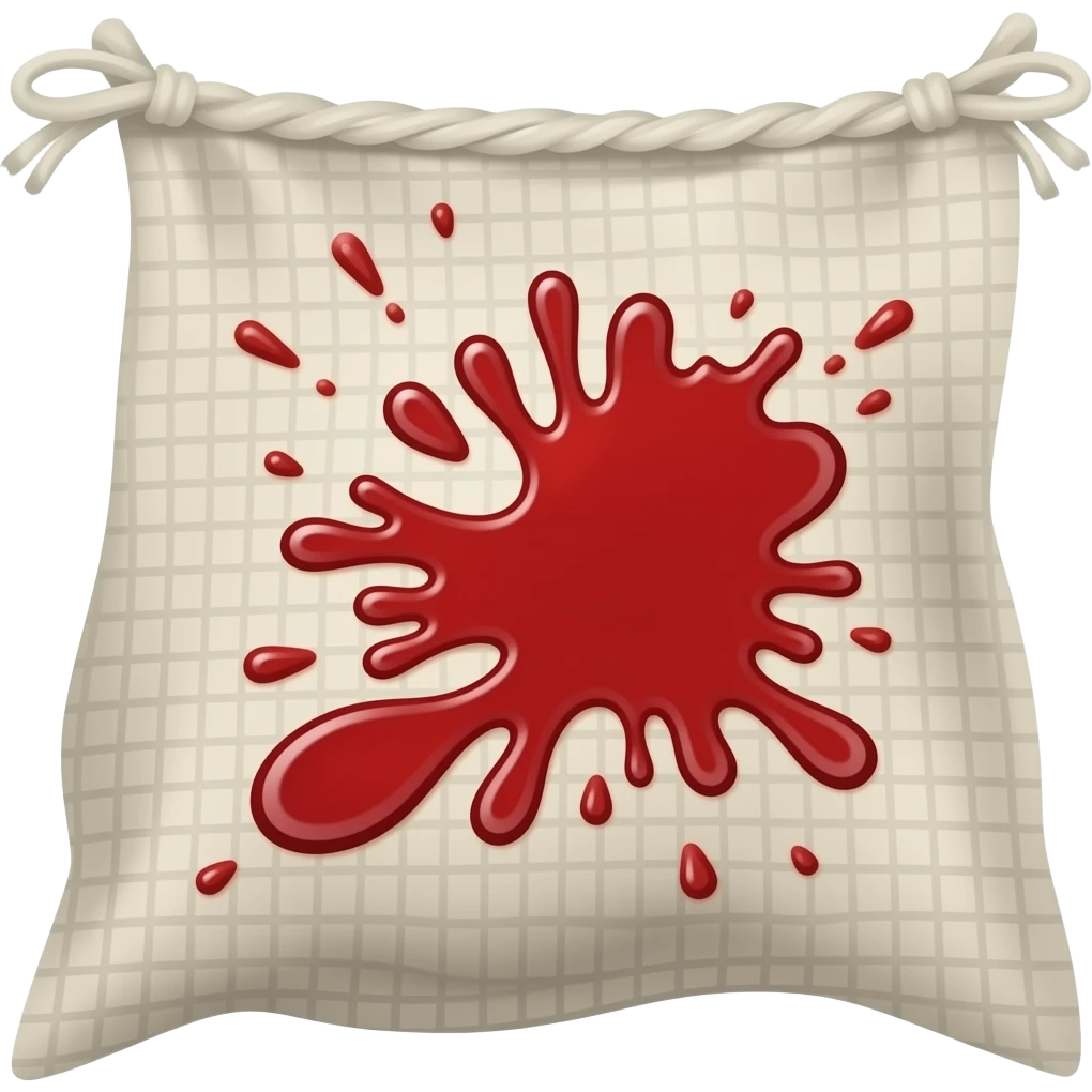 Bloods rag emoji