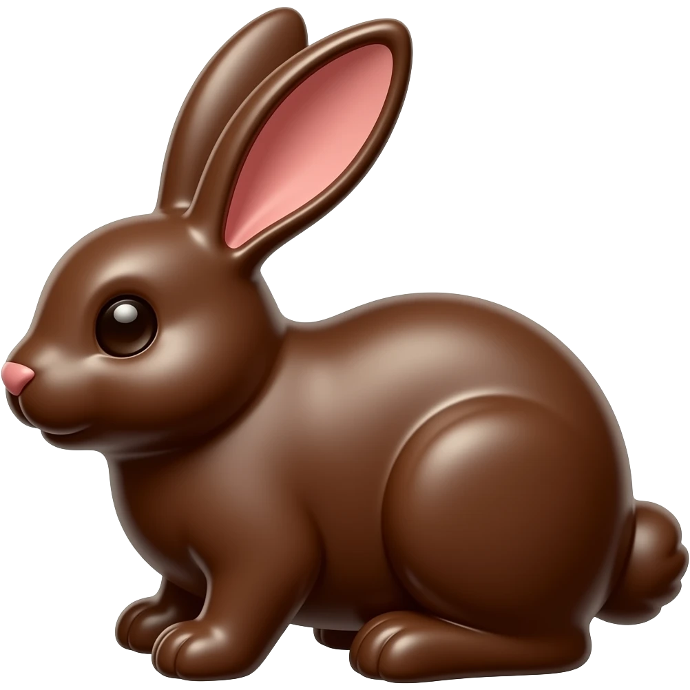 Bunny Chocolate emoji