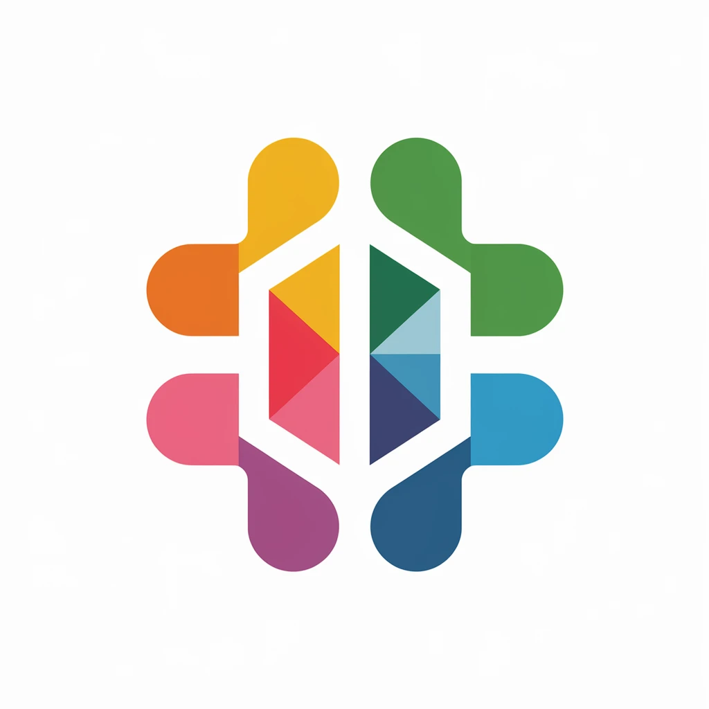 make a colorful logo of "Ideogram" emoji
