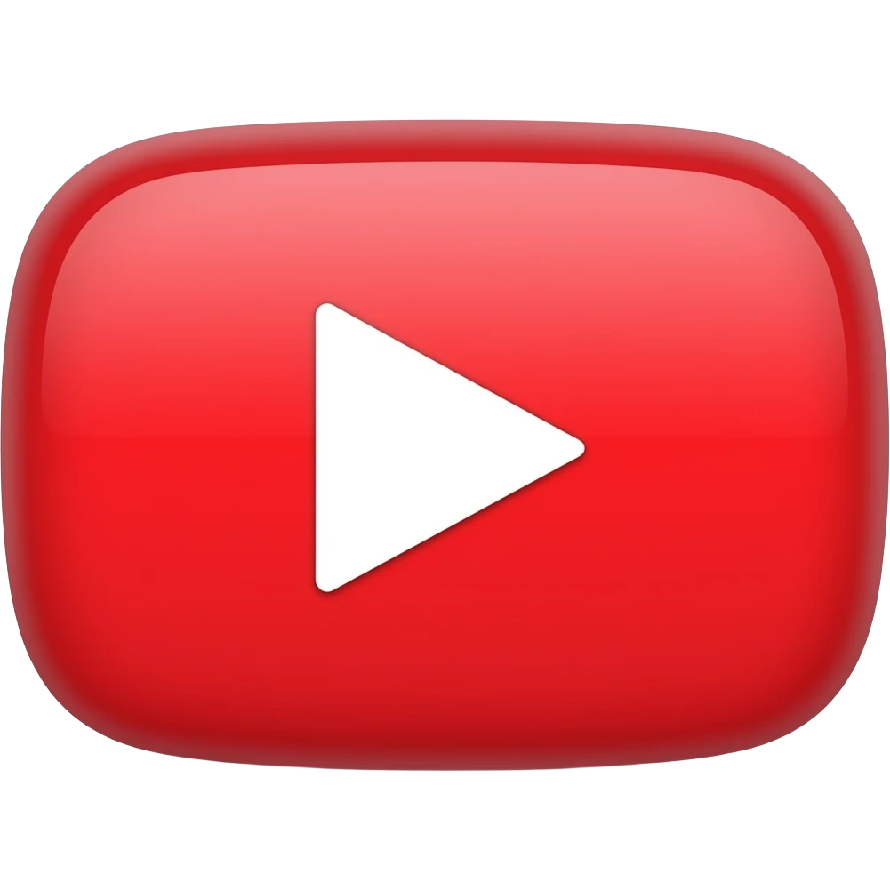 YouTube logo emoji