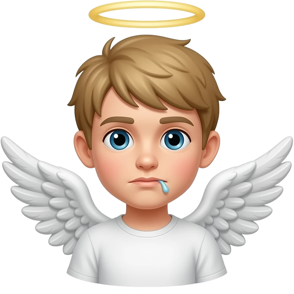 hungry angel emoji