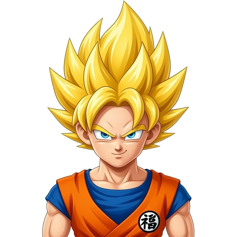 Make goku mad but doing the Kamehameha emoji