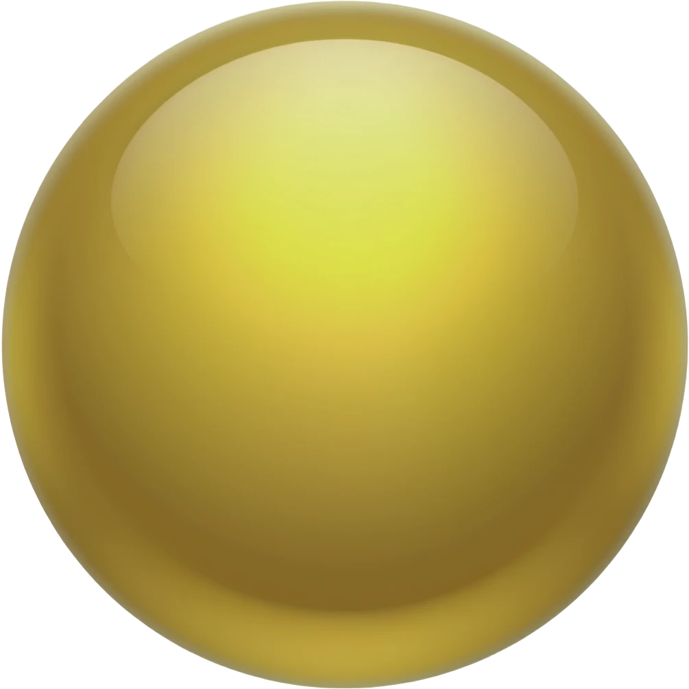 ball gold emoji