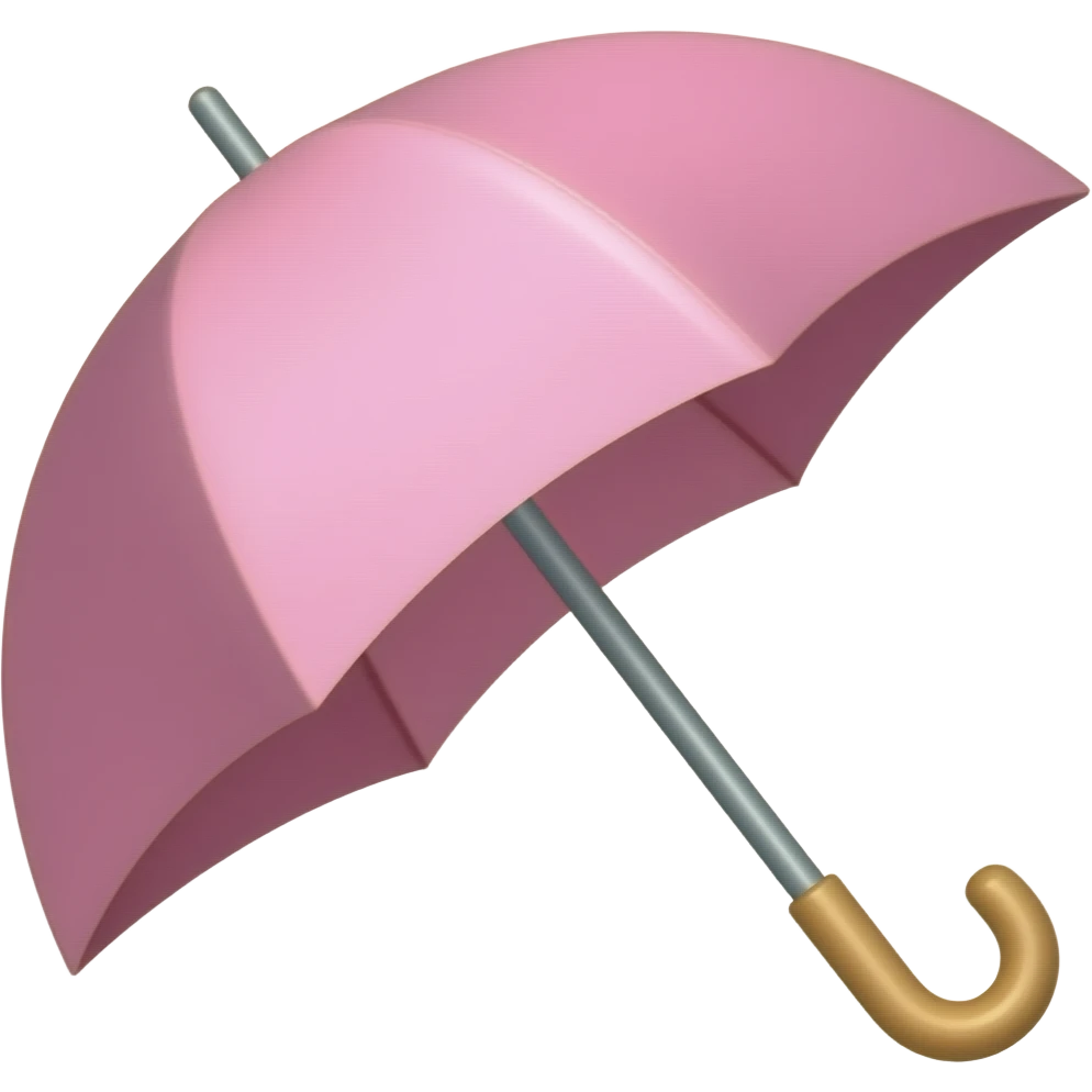 Pink umbrella emoji