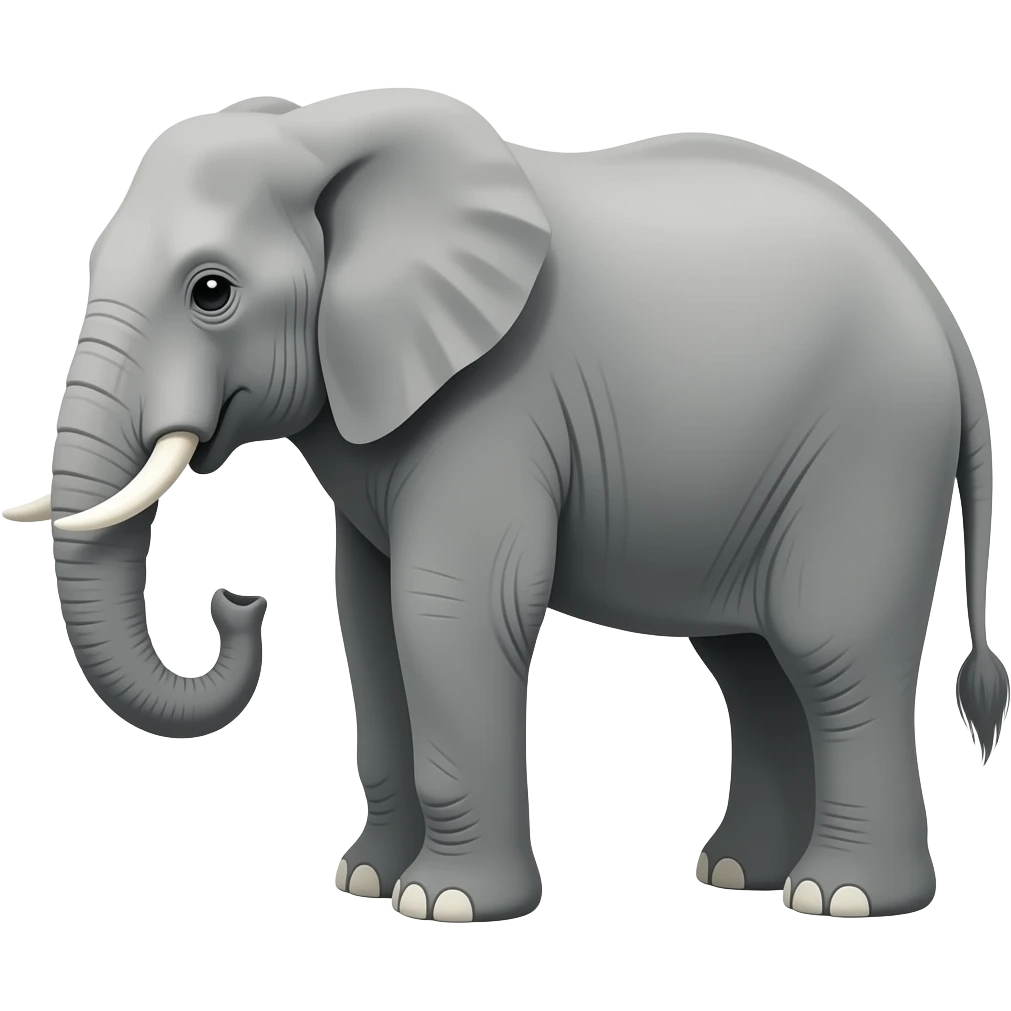 Elephant emoji